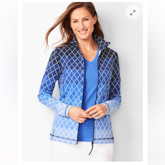 *NWT* T by Talbots Yoga Track Jacket - Picture 3 of 15